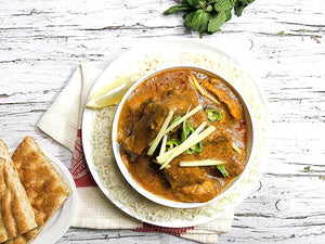 Authentic Nihari with Naan